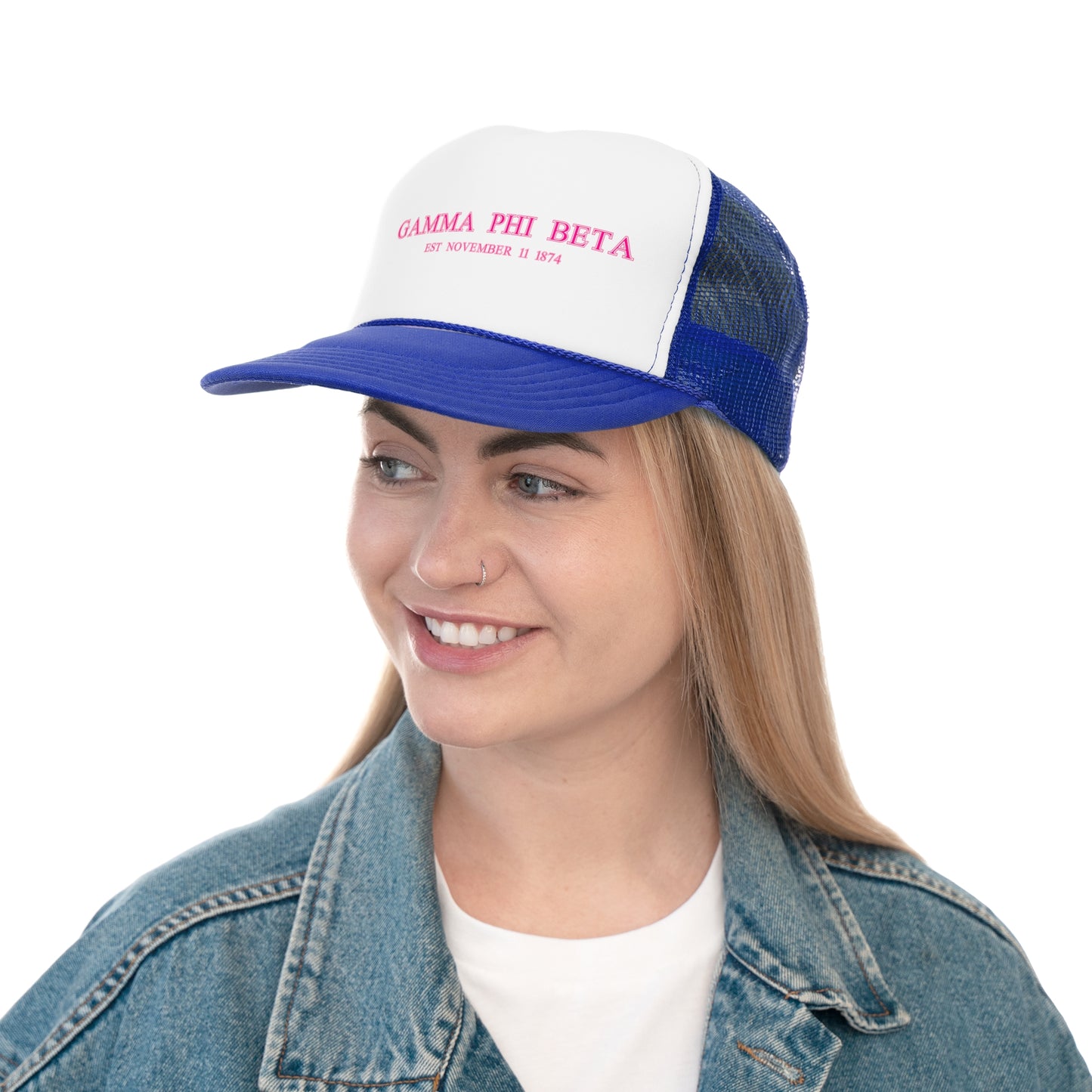"Gamma Phi Beta" Sorority Trucker Cap