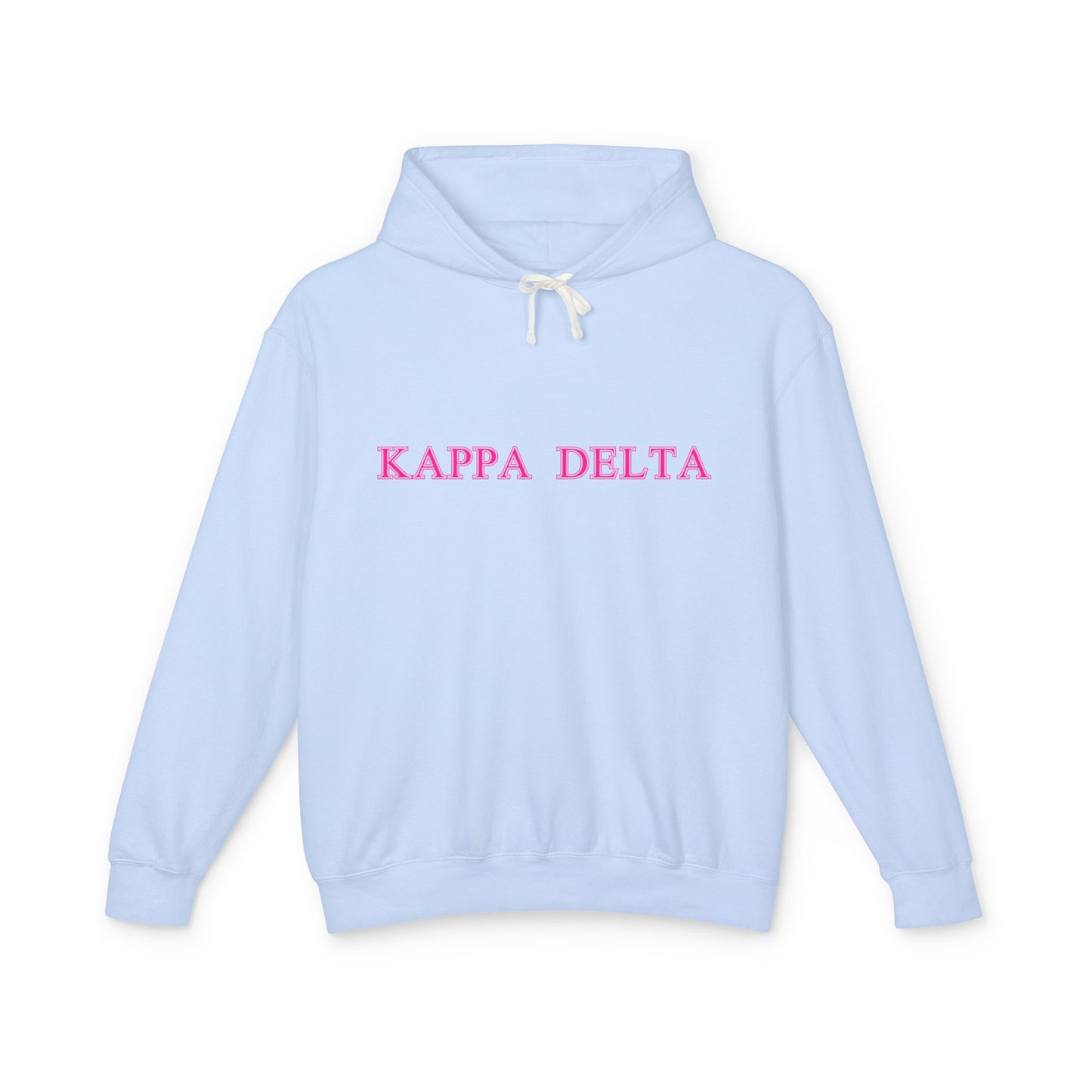 "Kappa Delta" Lightweight Hooded Sweatshirt