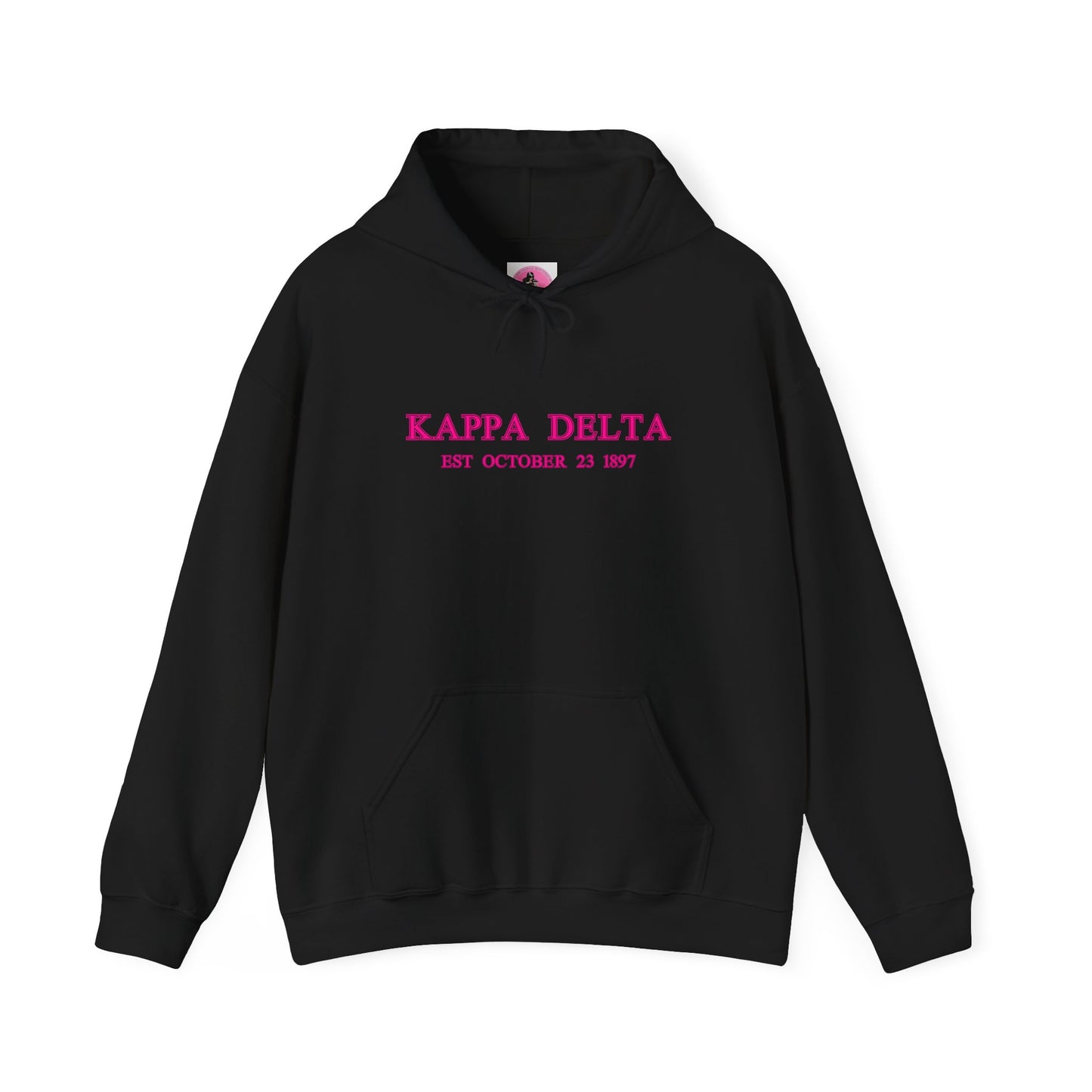 "Kappa Delta" PINK Sorority Date Girl Heavy Blend™ Hooded Sweatshirt