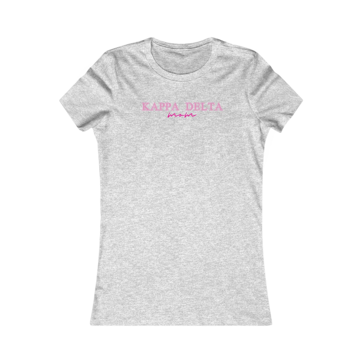 "Kappa Delta" Mom's Favorite Tee PINK
