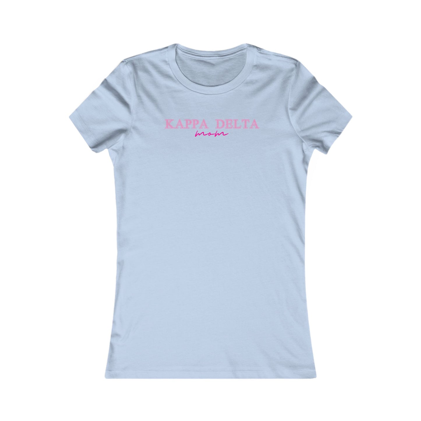 "Kappa Delta" Mom's Favorite Tee PINK