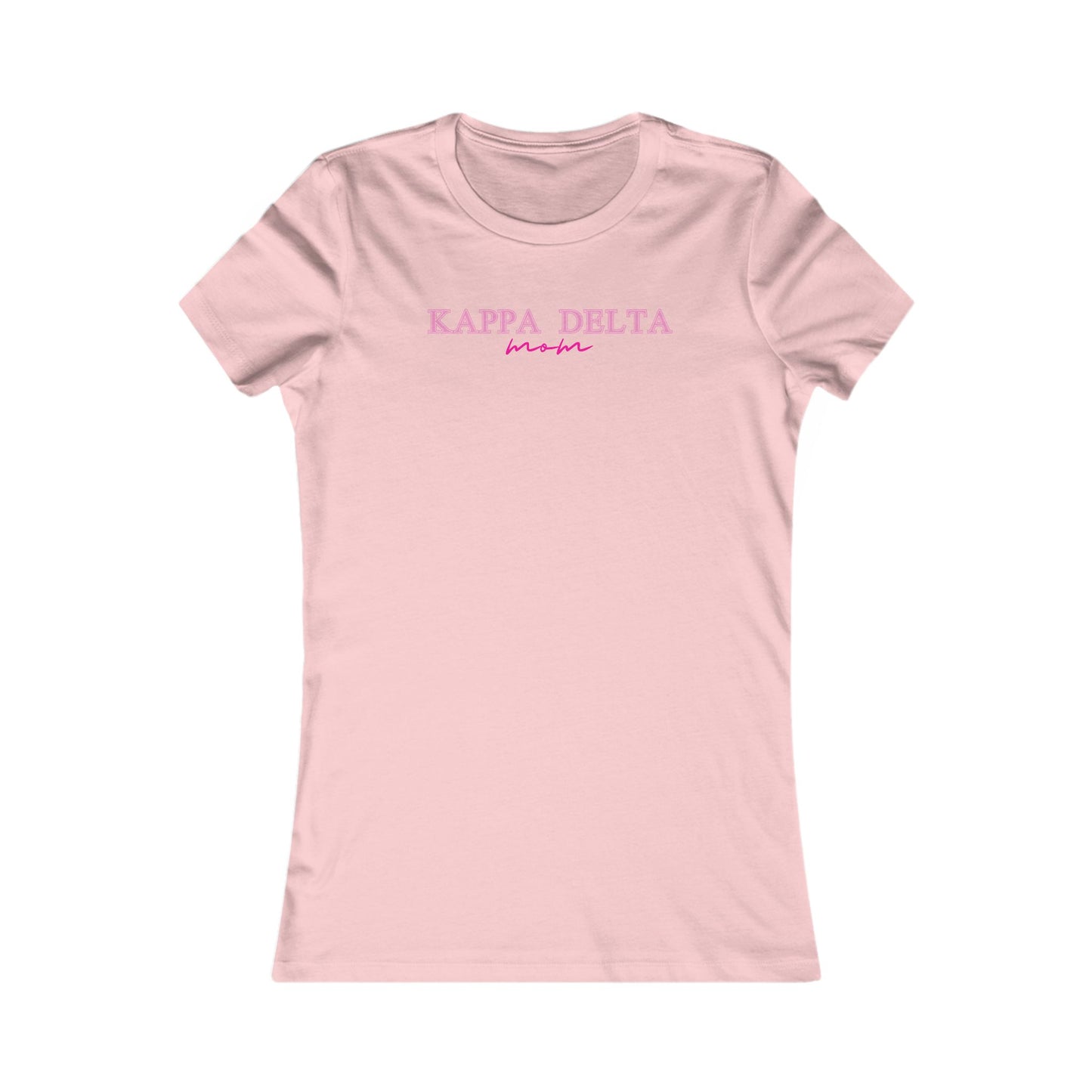 "Kappa Delta" Mom's Favorite Tee PINK