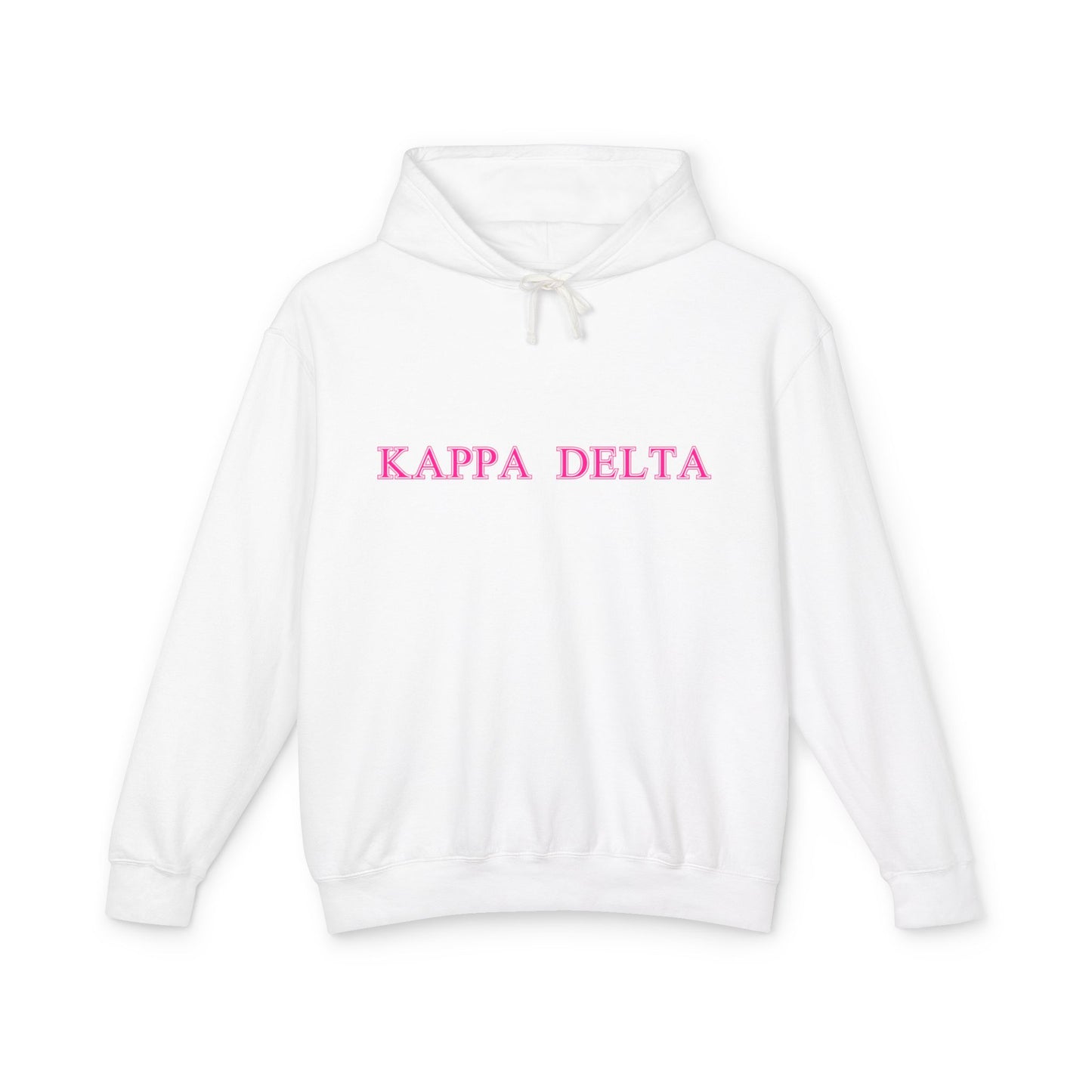 "Kappa Delta" Lightweight Hooded Sweatshirt