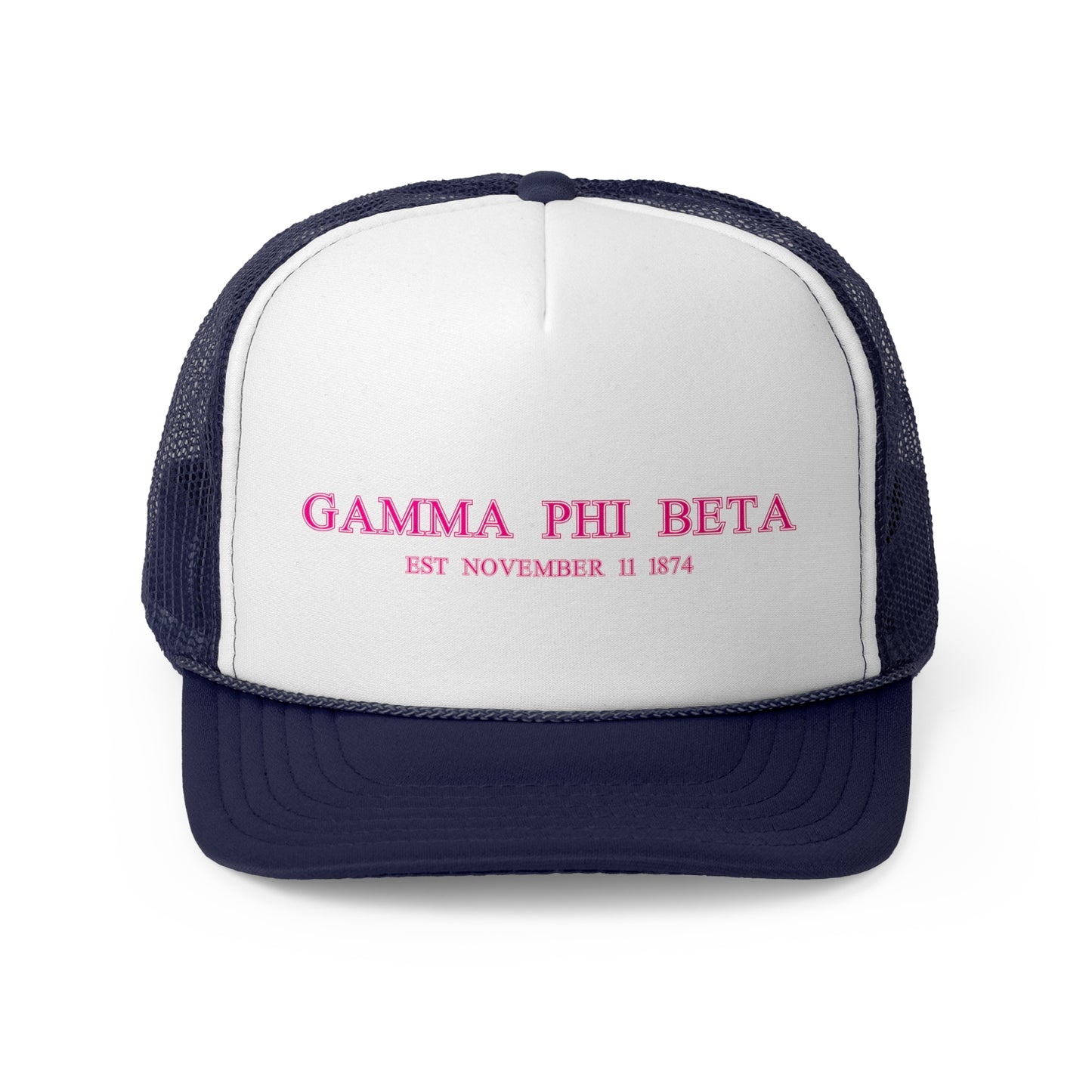 "Gamma Phi Beta" Sorority Trucker Cap