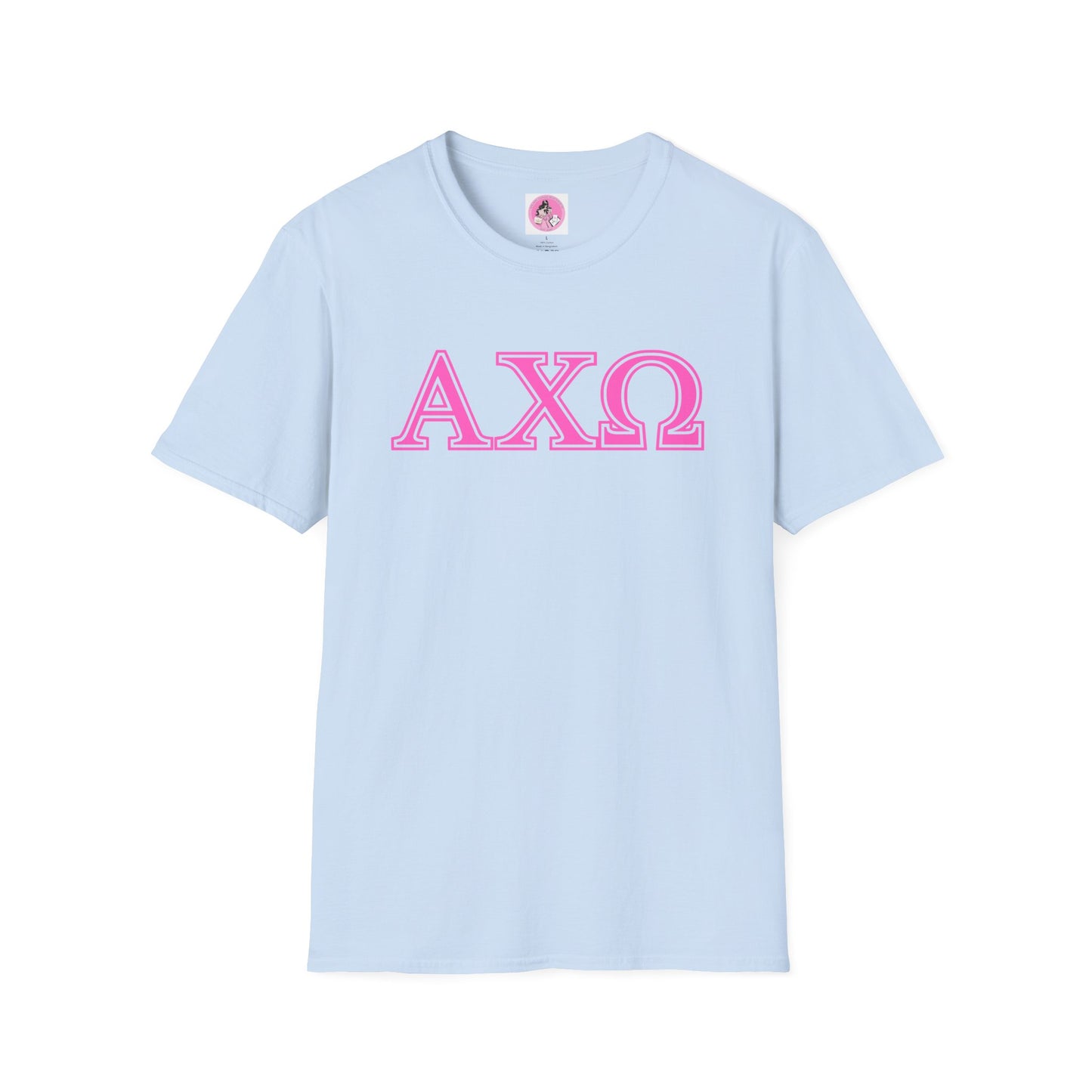 "Alpha Chi Omega" Soft-style T-Shirt