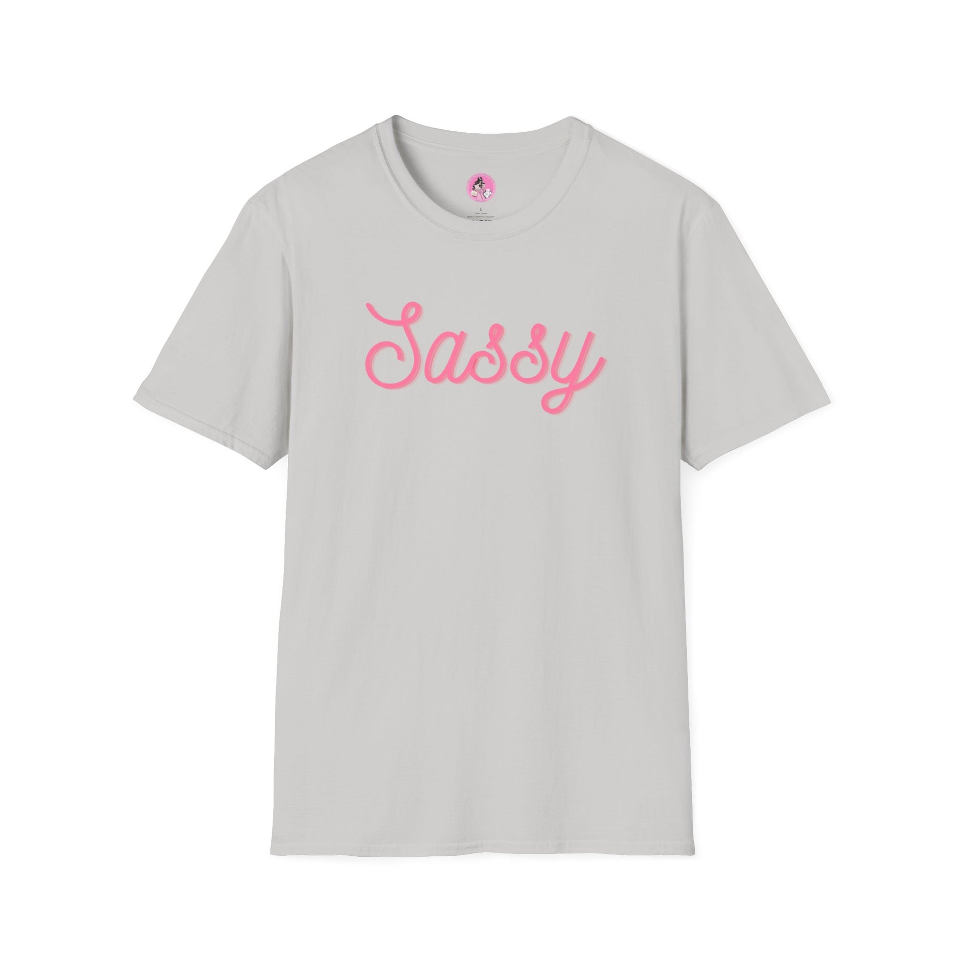 "Sassy" Soft-Style T-shirt. Multiple colors