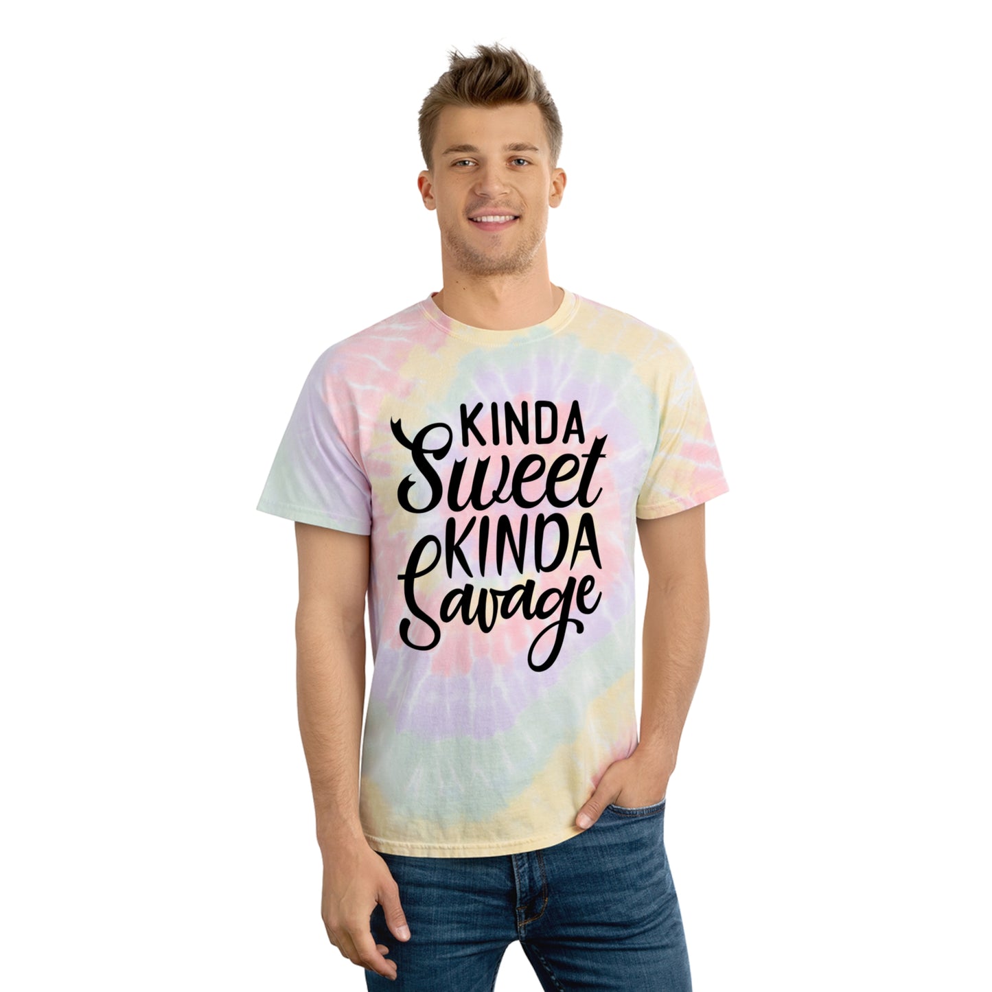 Kinda Sweet Kinda Savage Tie-Dye Tee