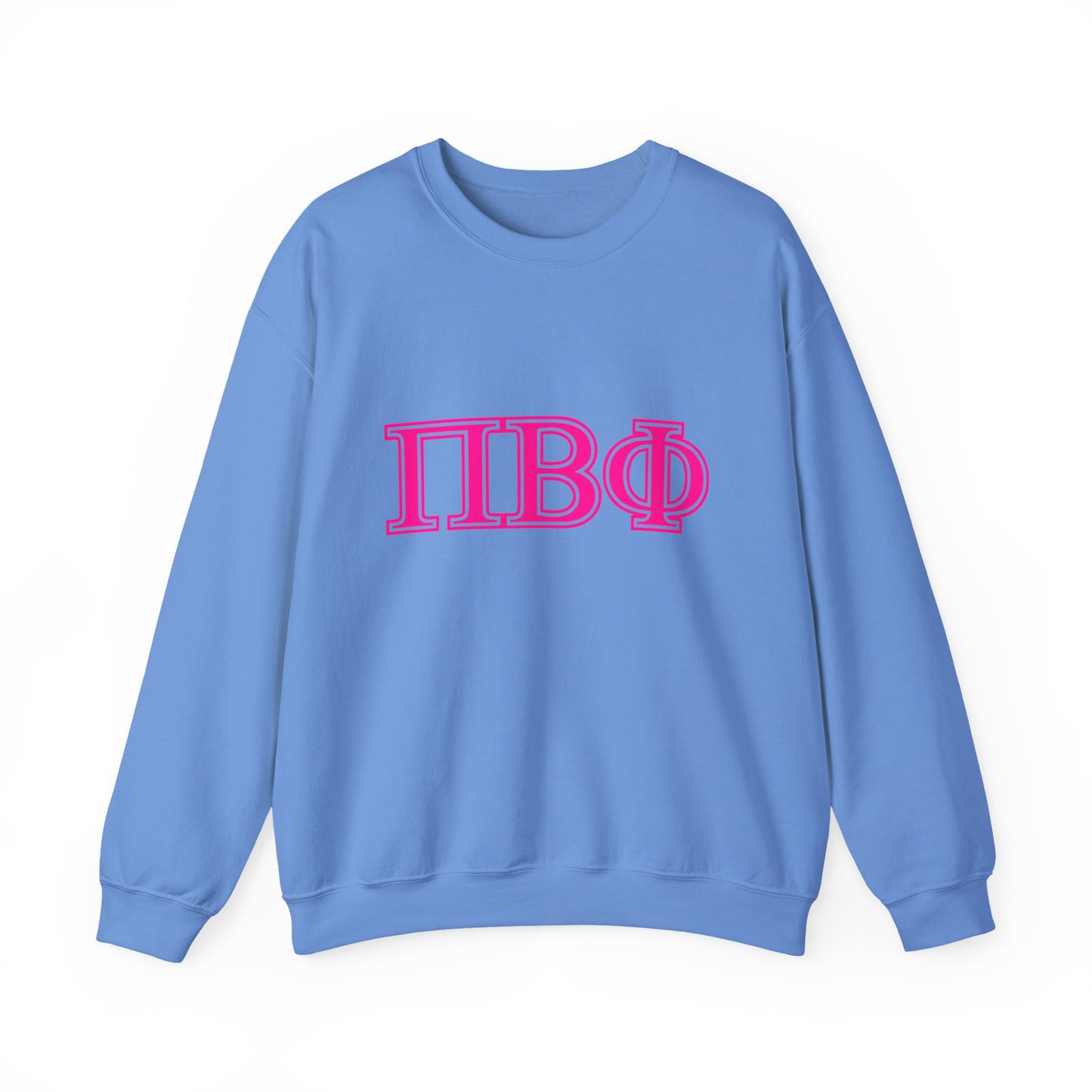 "Pi Beta Phi" PINK Heavy Blend™ Crewneck Sweatshirt