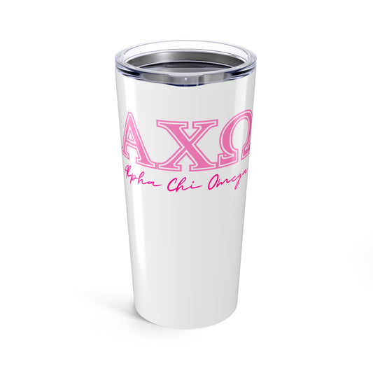"Alpha Chi Omega" Rehydrate Tumbler 20oz