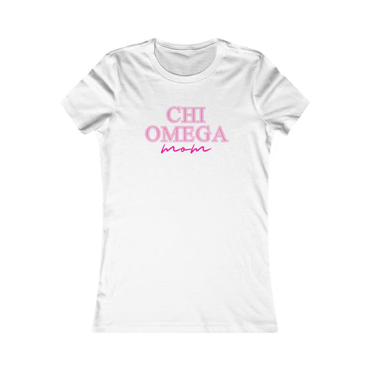 "Chi Omega" Mom's Favorite Tee