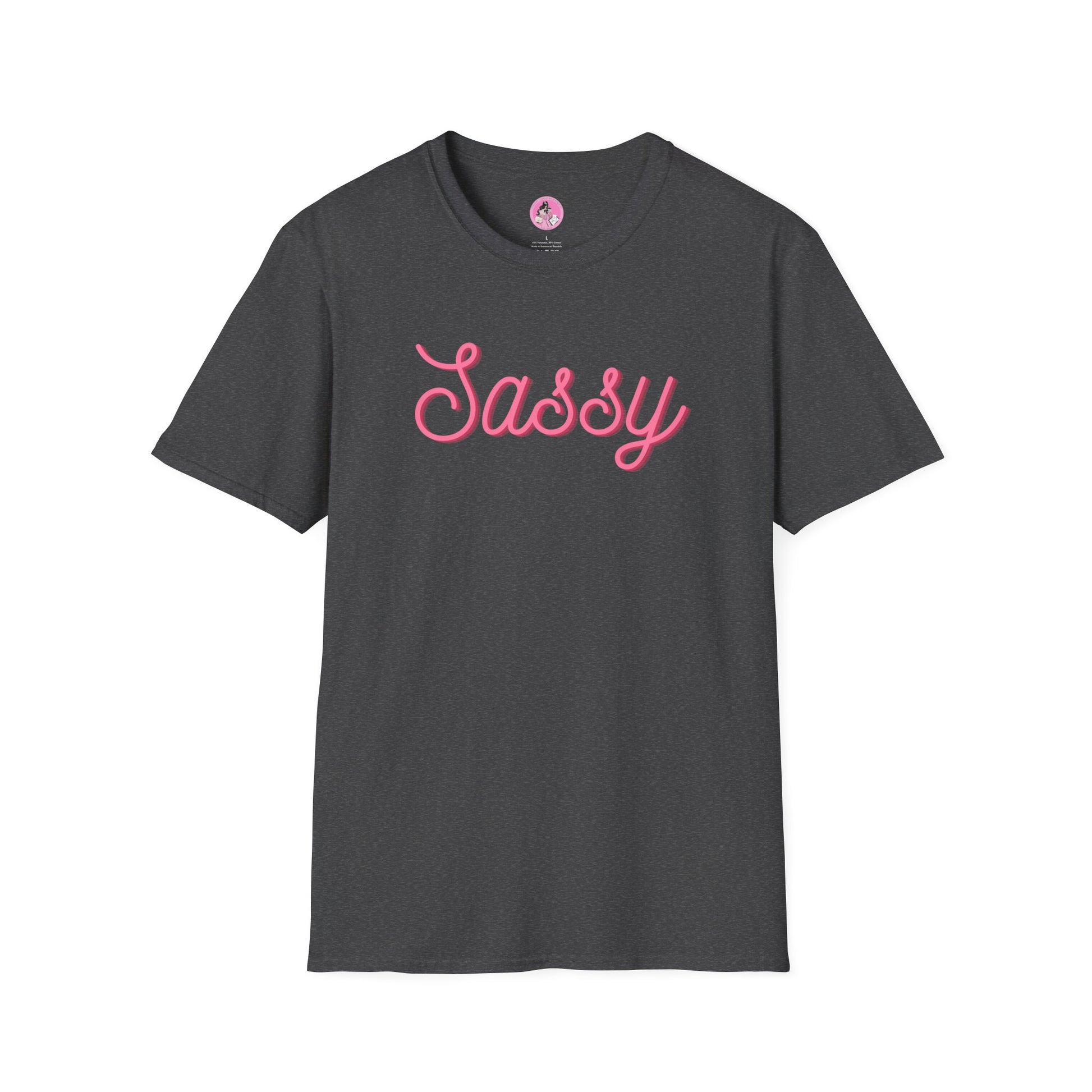 "Sassy" Soft-Style T-shirt. Multiple colors