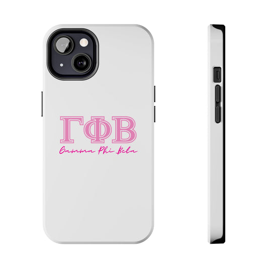 "Gamma Phi Beta" Cute Pink Phone Cases