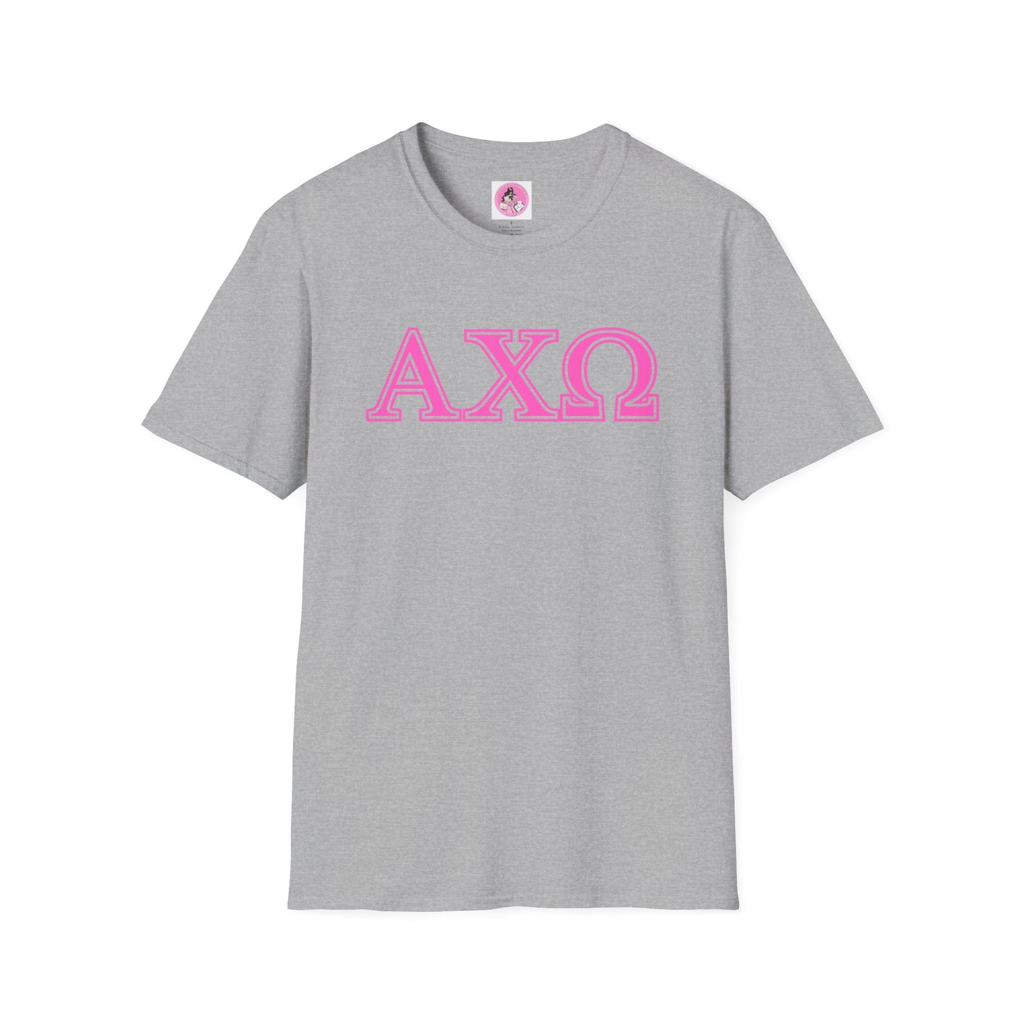 "Alpha Chi Omega" Soft-style T-Shirt