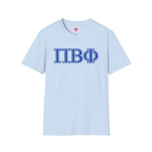 "Pi Beta Phi" Sorority Girl Softstyle T-Shirt