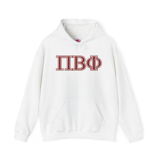 "Pi Beta Phi" Sorority Girl Greek Heavy Blend™ Hooded Sweatshirt