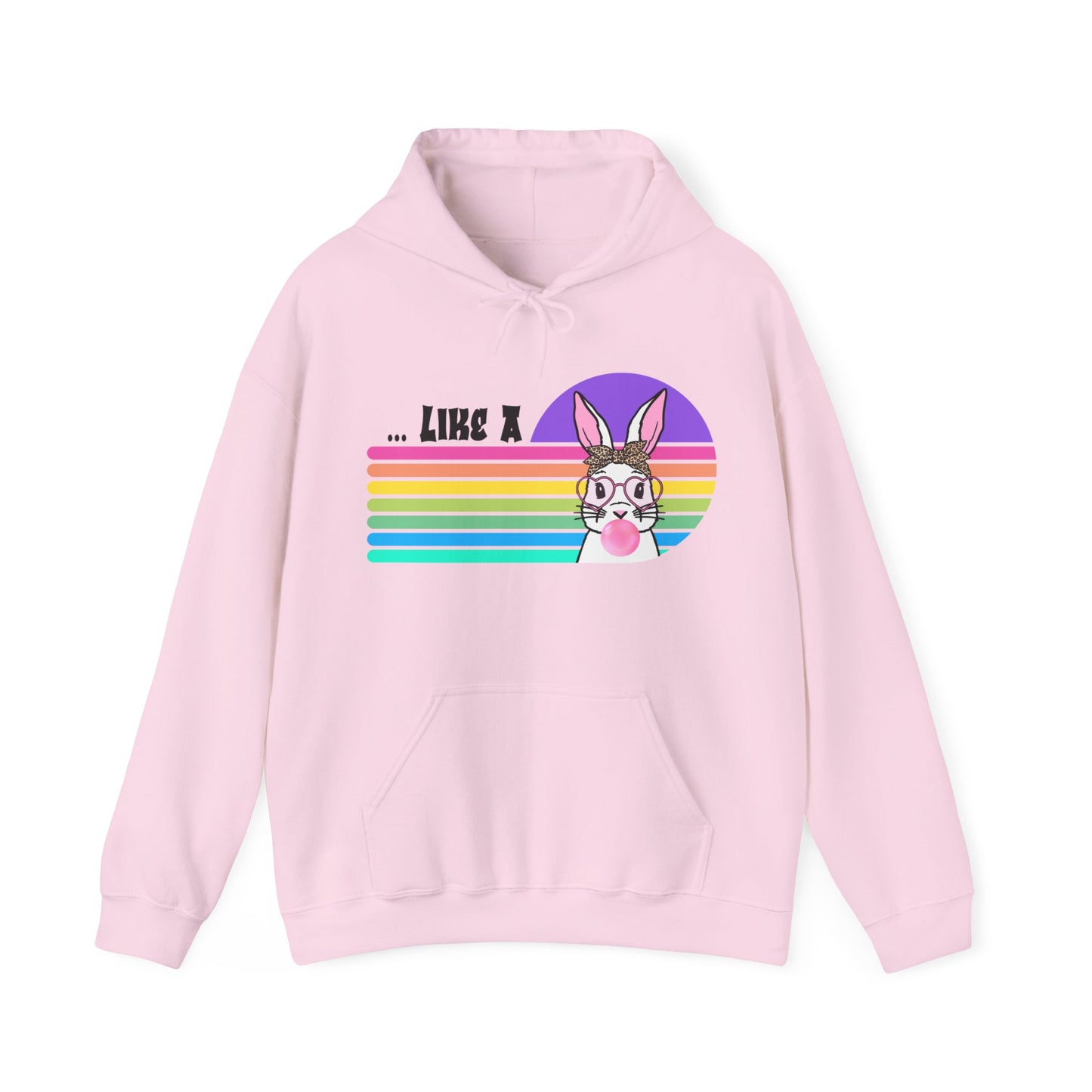 Like A Rabbit Hoodie Heavy Blend™ Hooded Sweatshirt