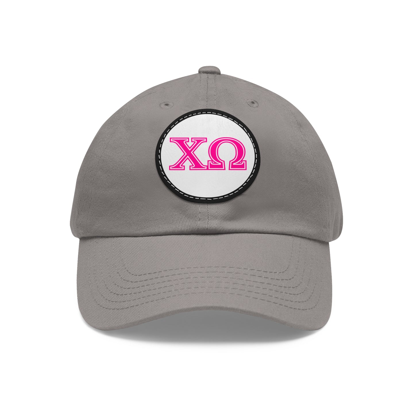"Chi Omega" PINK Sorority Hat