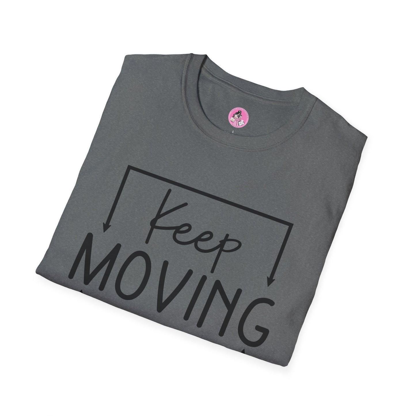 Keep Moving Forward Unisex Softstyle T-Shirt