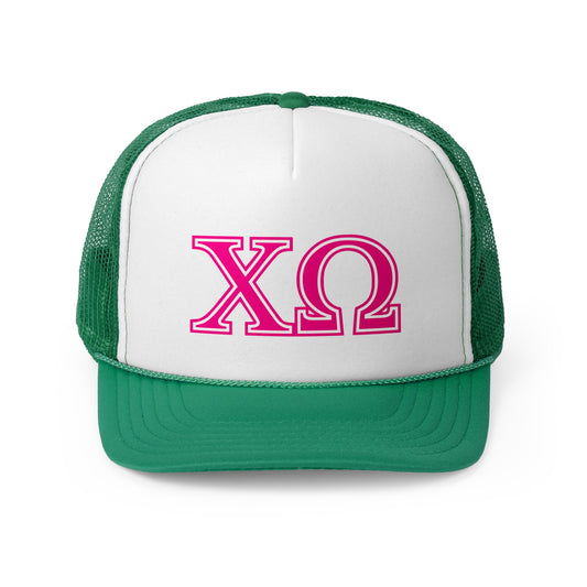 "Chi Omega" Trucker Cap