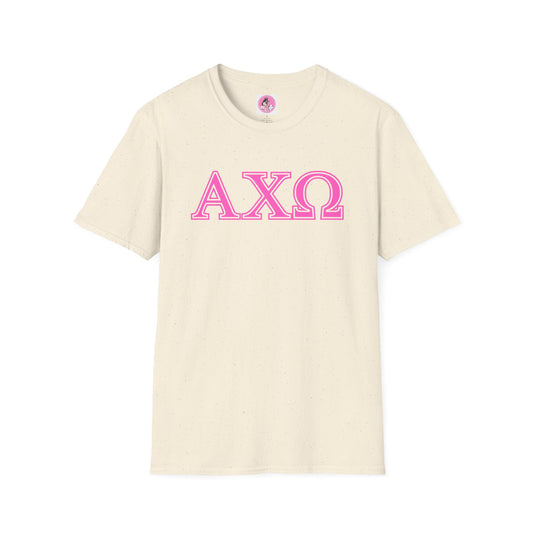 "Alpha Chi Omega" Soft-style T-Shirt