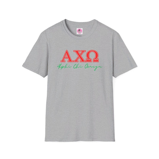 Alpha Chi Omega Unisex Softstyle T-Shirt