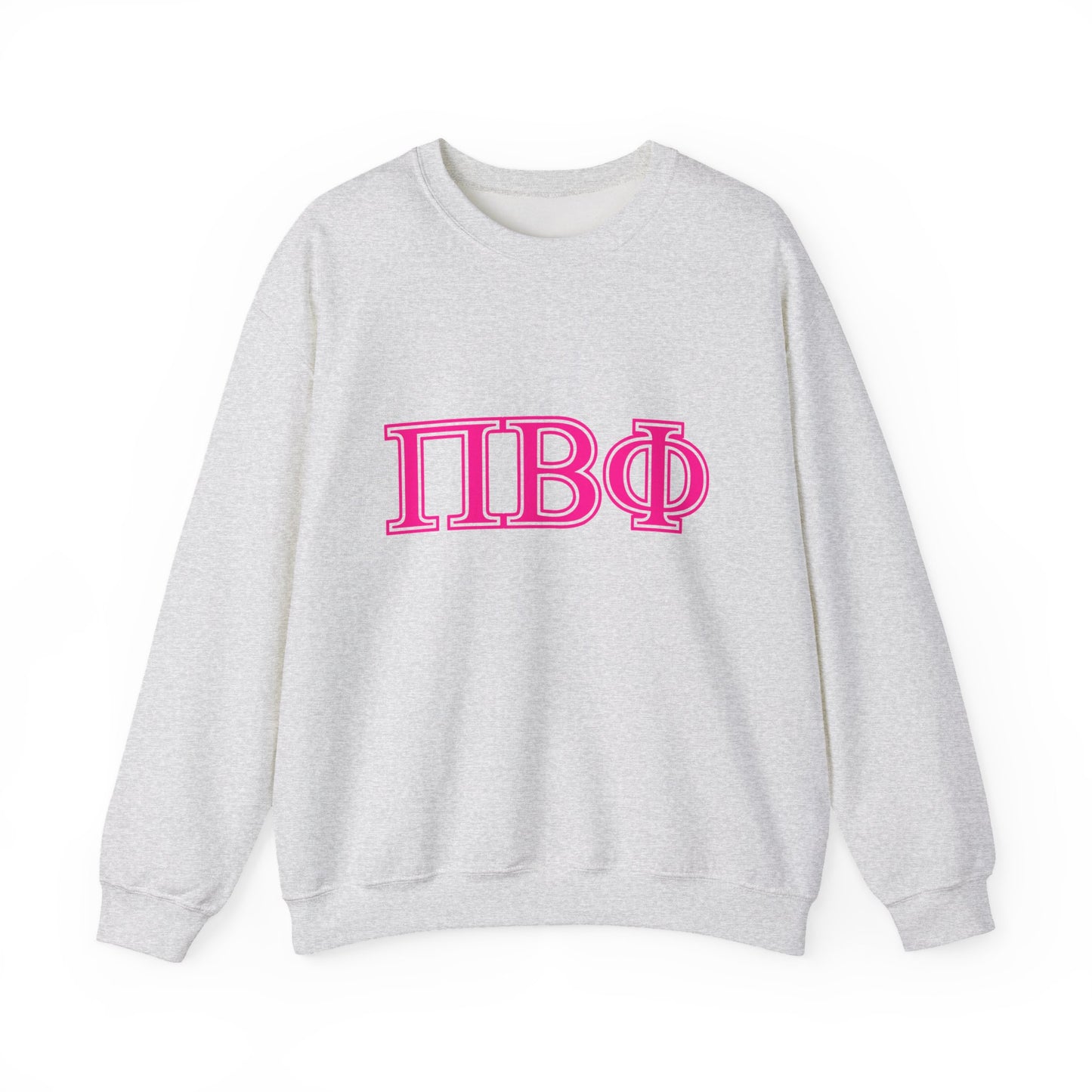 "Pi Beta Phi" PINK Heavy Blend™ Crewneck Sweatshirt