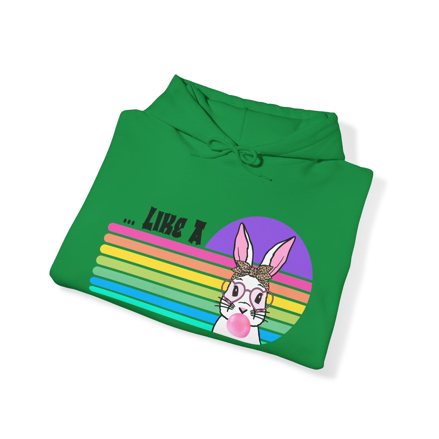 Like A Rabbit Hoodie Heavy Blend™ Hooded Sweatshirt