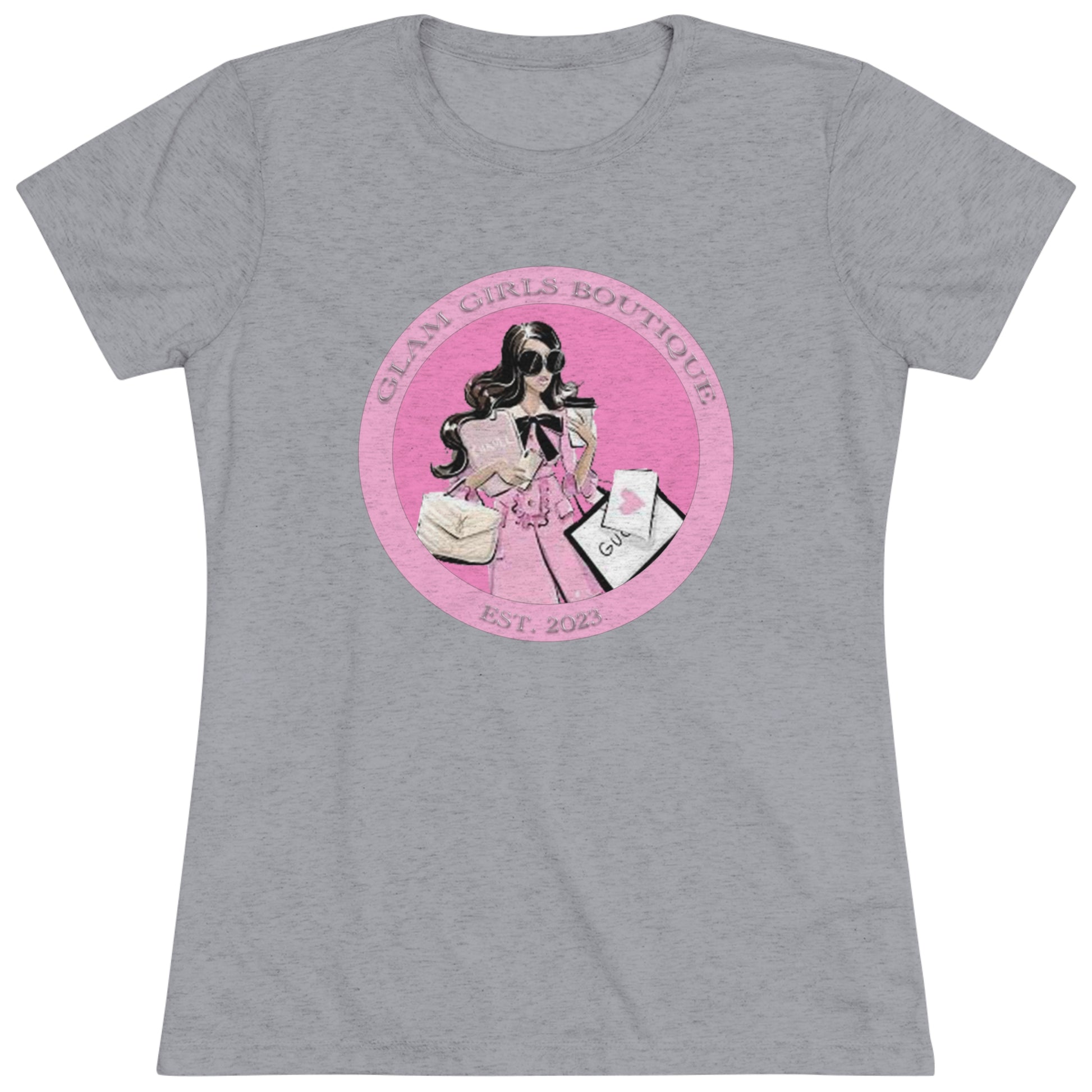 Glam Girls Boutique Logo Women's Triblend Tee