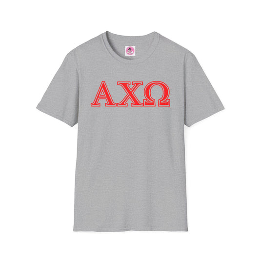 "Alpha Chi Omega" Unisex Softstyle T-Shirt