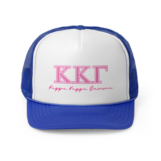 "Kappa Kappa Gamma" Sorority Trucker Cap