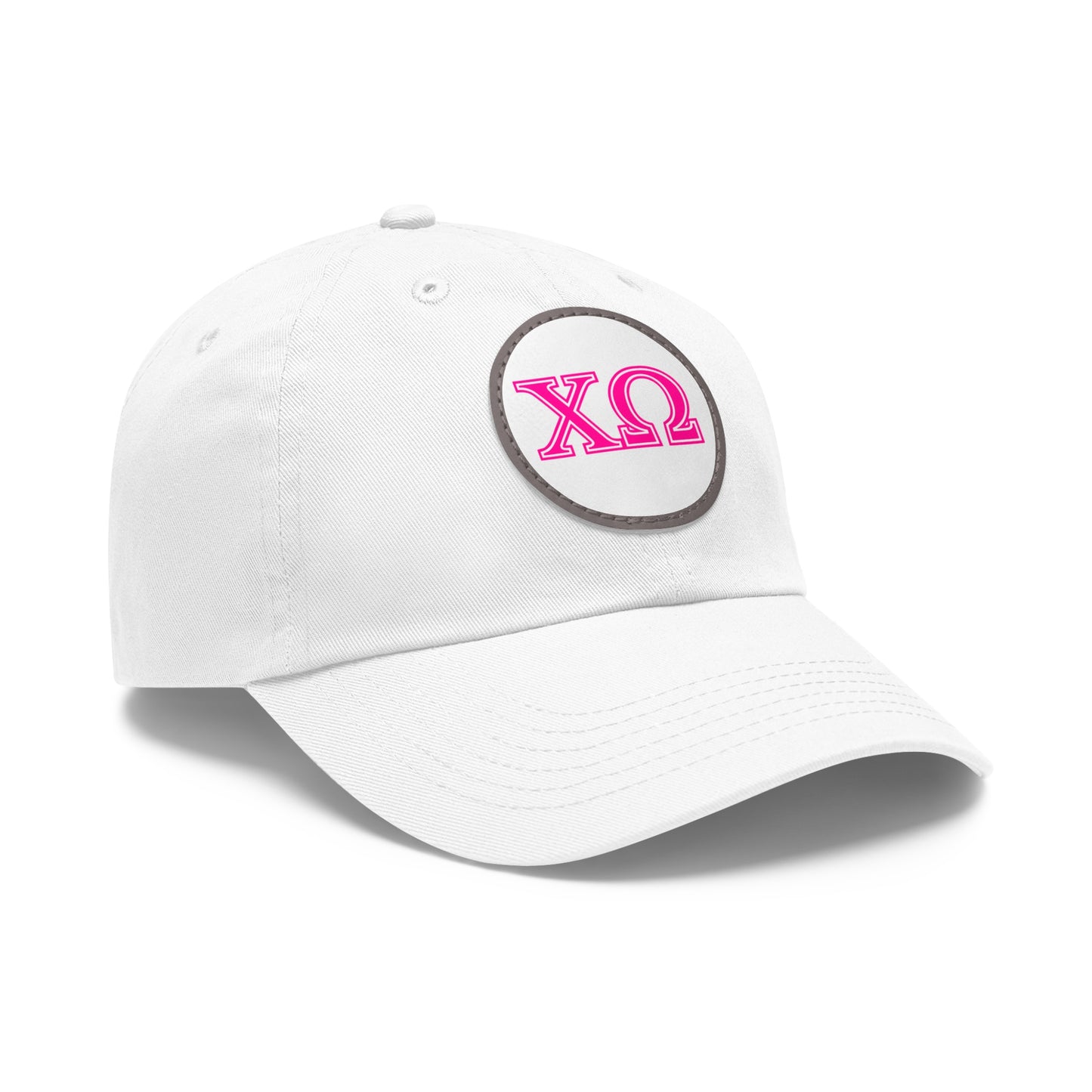"Chi Omega" PINK Sorority Hat