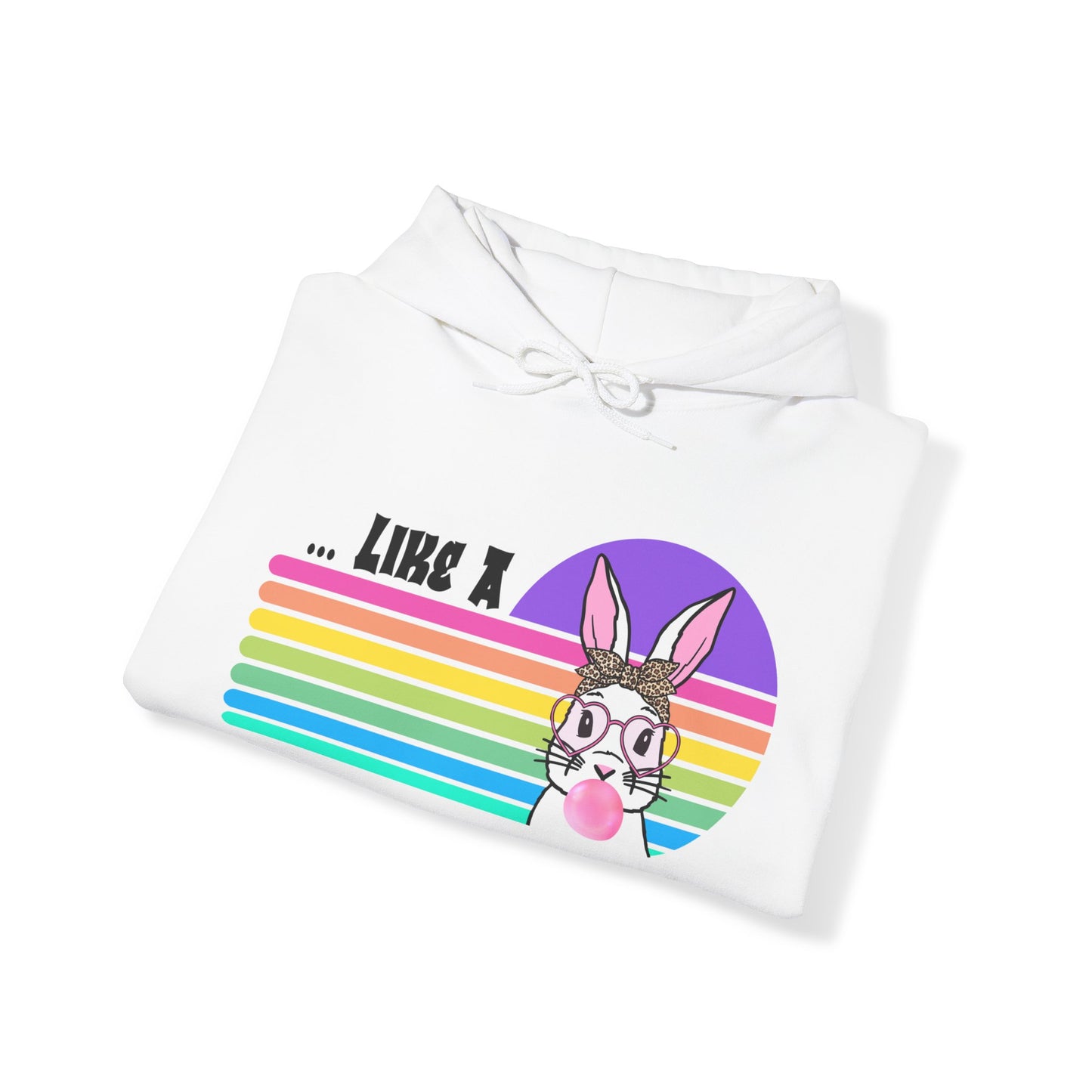 Like A Rabbit Hoodie Heavy Blend™ Hooded Sweatshirt