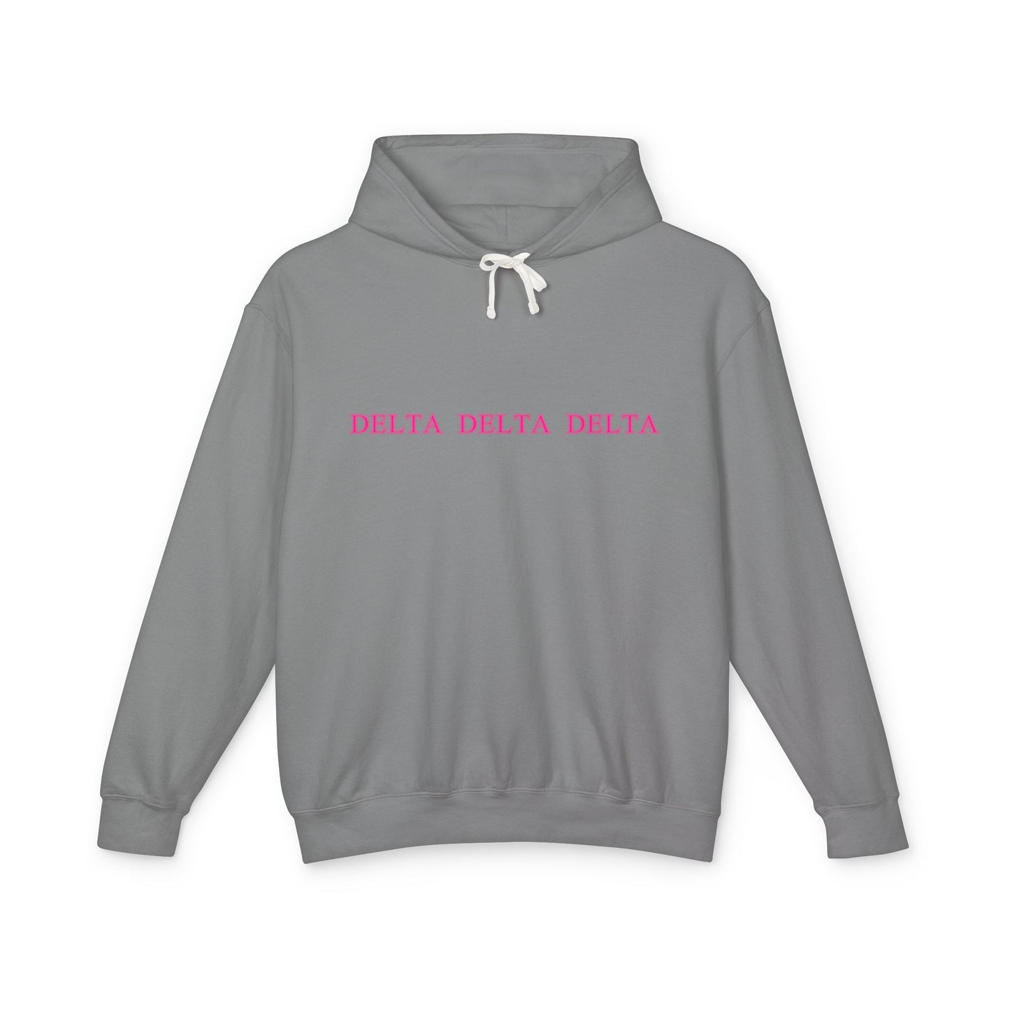 "Tri Delta" Lightweight Hooded Sweatshirt