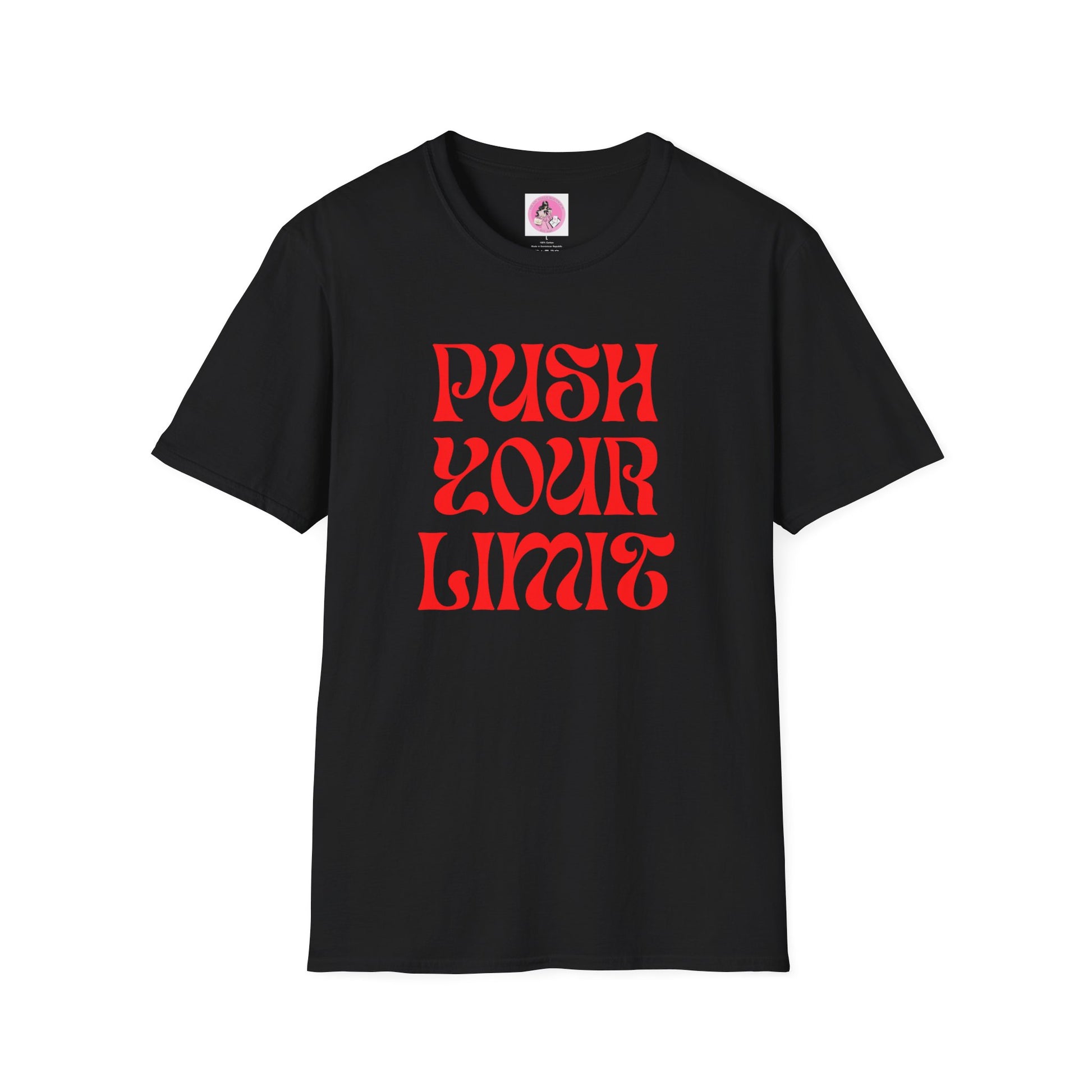 "PUSH YOUR LIMIT" Soft-Style T-shirt. Multiple colors