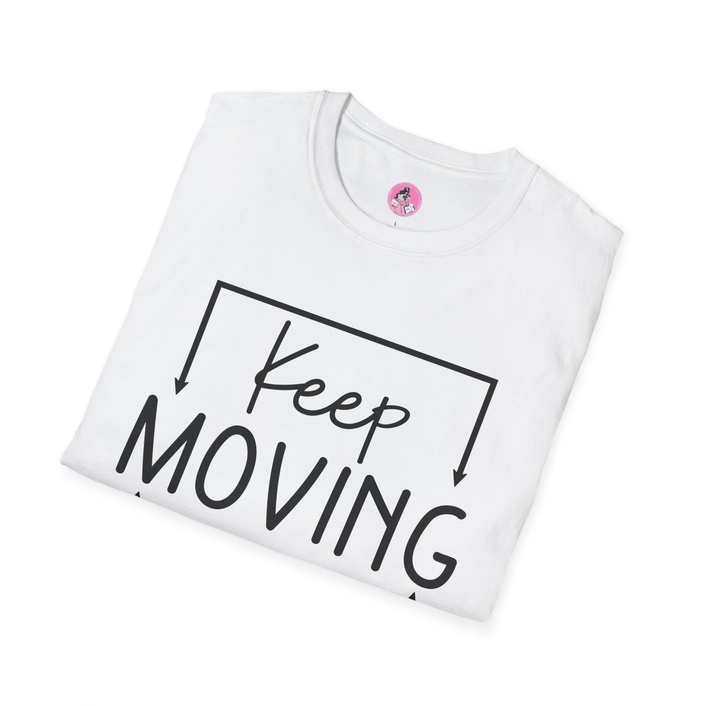 Keep Moving Forward Unisex Softstyle T-Shirt