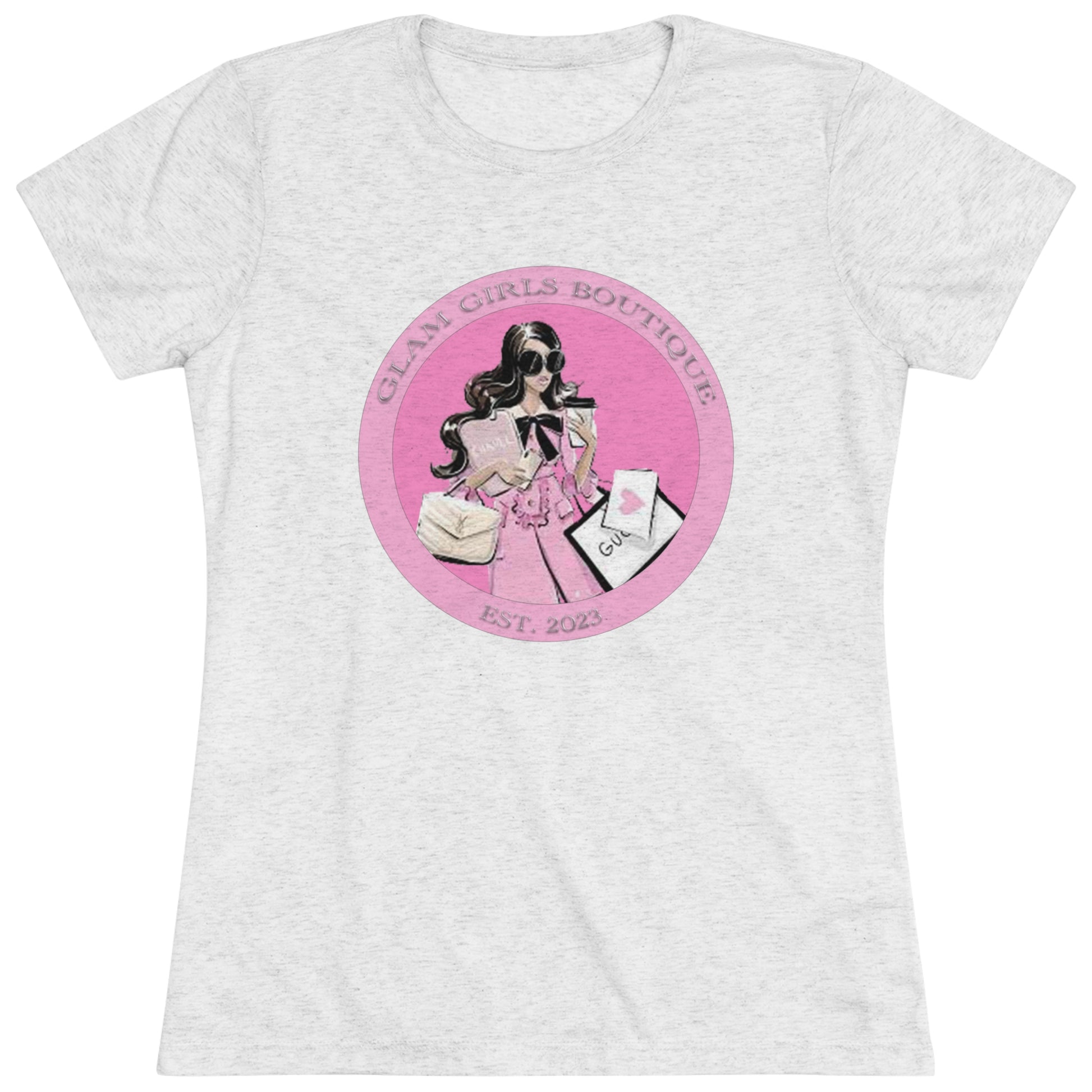 Glam Girls Boutique Logo Women's Triblend Tee