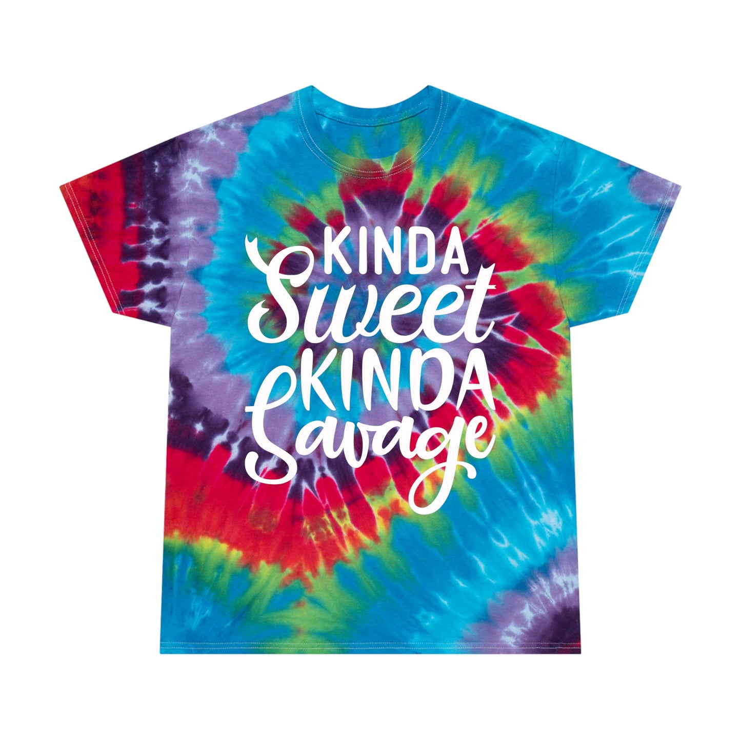 Kinda Sweet Kinda Savage Tie-Dye Tee