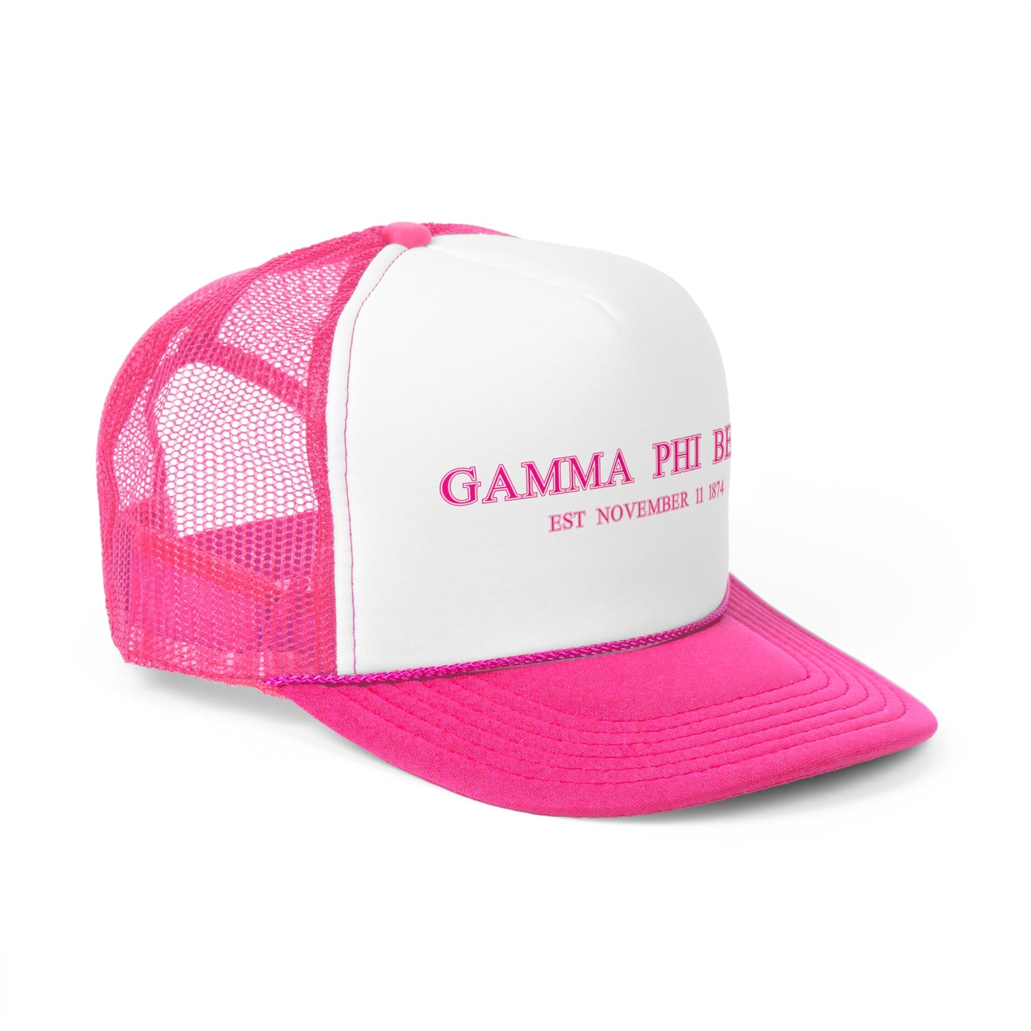 "Gamma Phi Beta" Sorority Trucker Cap