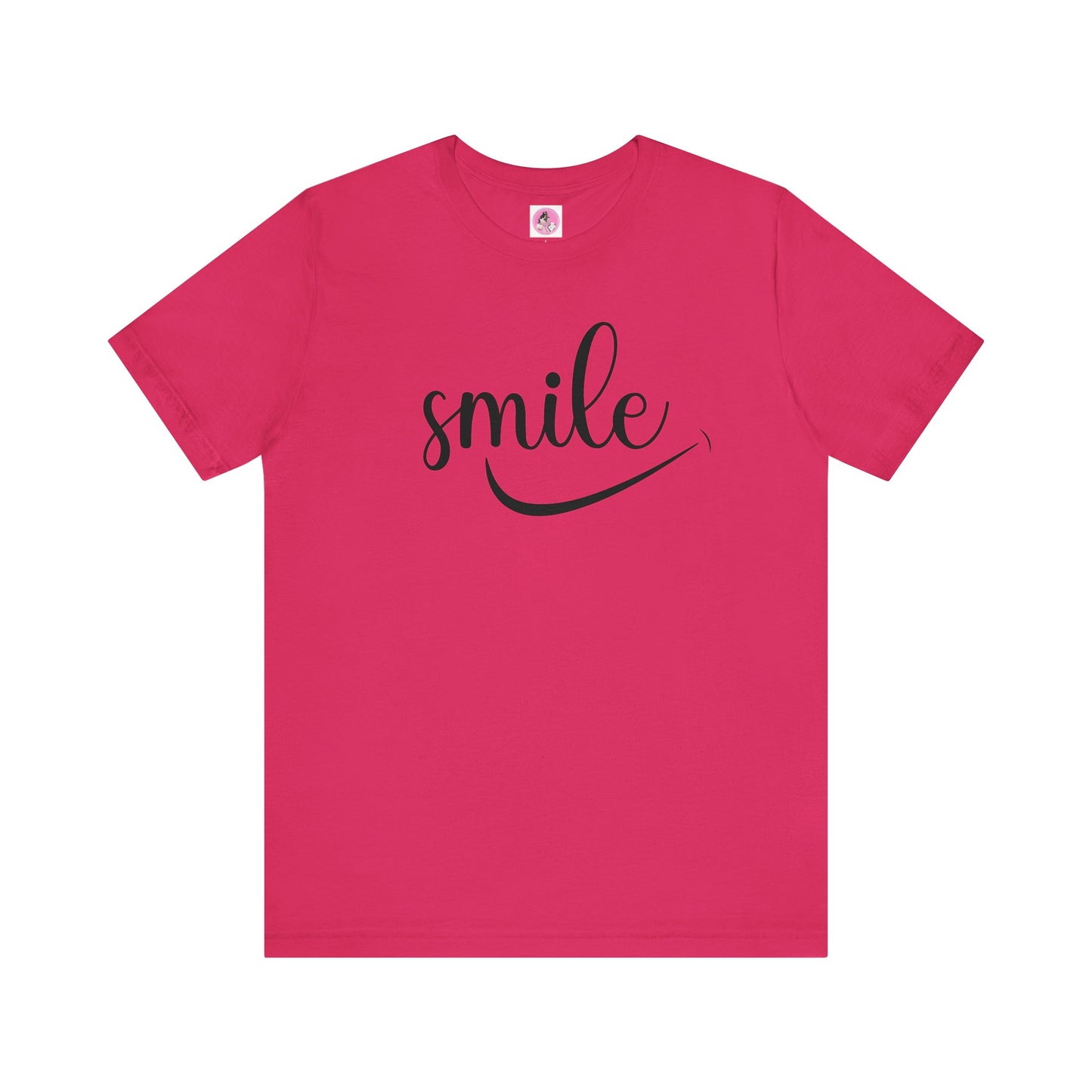 Smile Unisex Jersey Short Sleeve Tee (Place Holder)