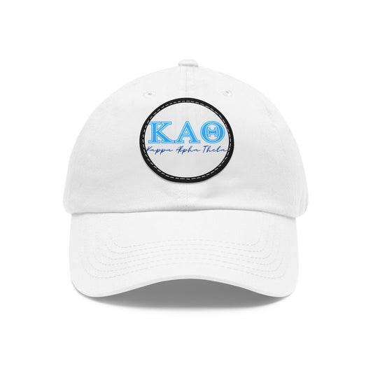 "Kappa Alpha Theta" Greek Script Sorority Hat