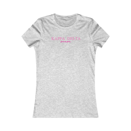 "Kappa Delta" Mom's Favorite Tee PINK