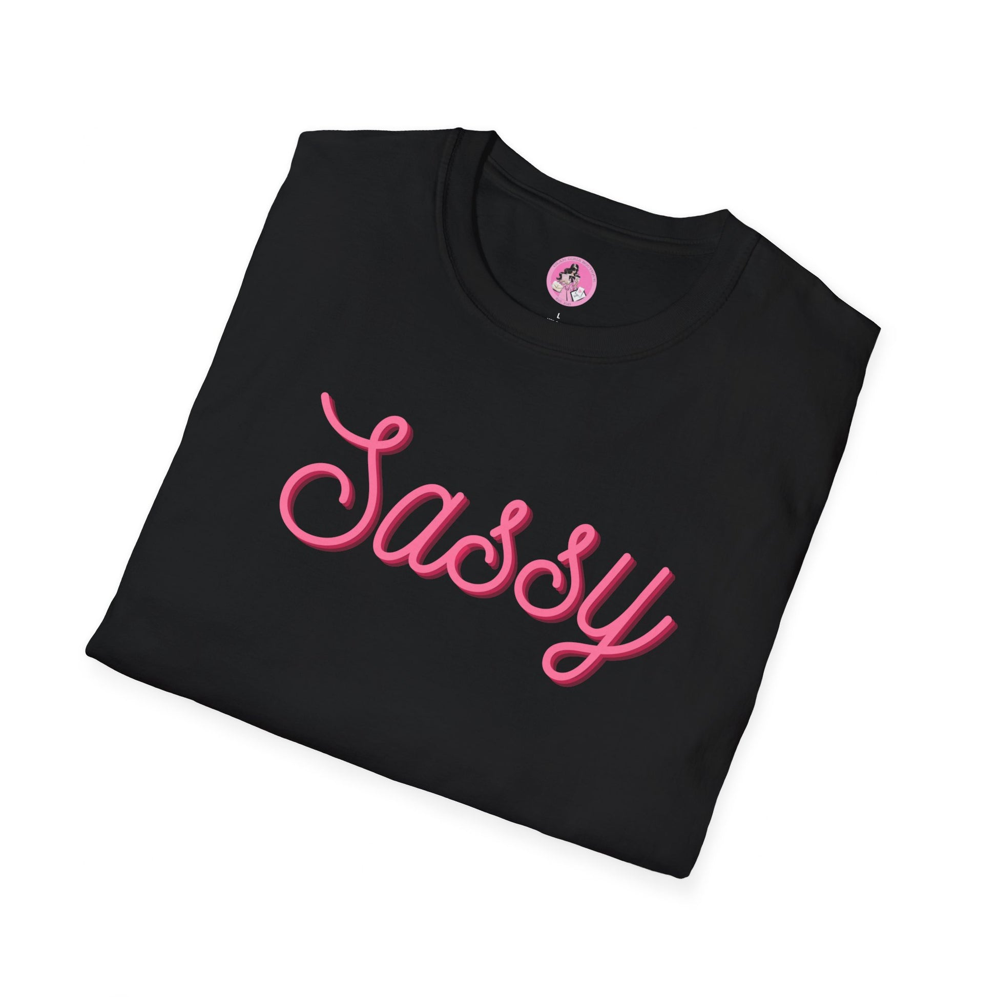 "Sassy" Soft-Style T-shirt. Multiple colors