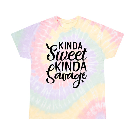 Kinda Sweet Kinda Savage Tie-Dye Tee