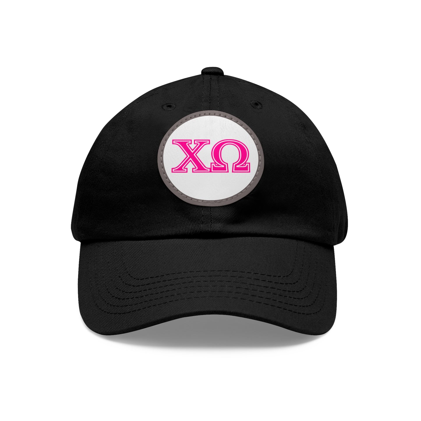 "Chi Omega" PINK Sorority Hat