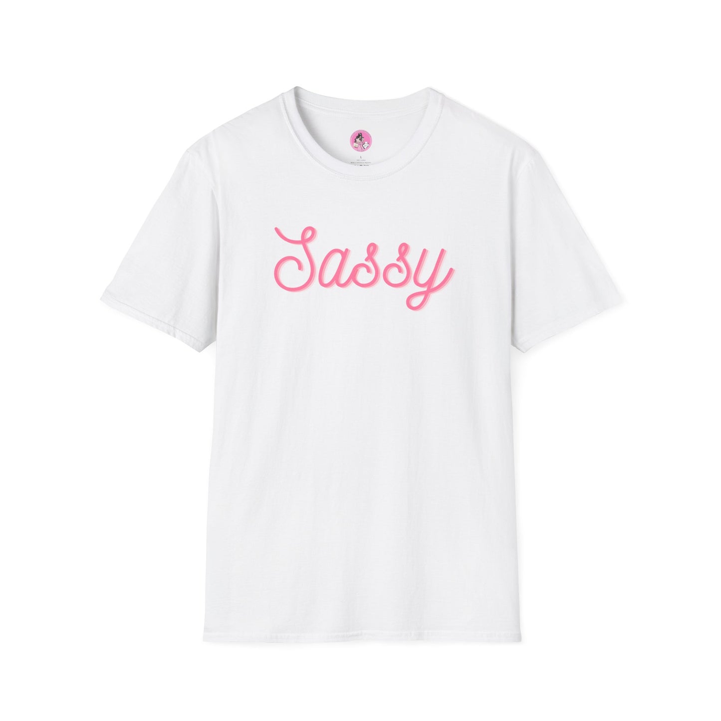 "Sassy" Soft-Style T-shirt. Multiple colors