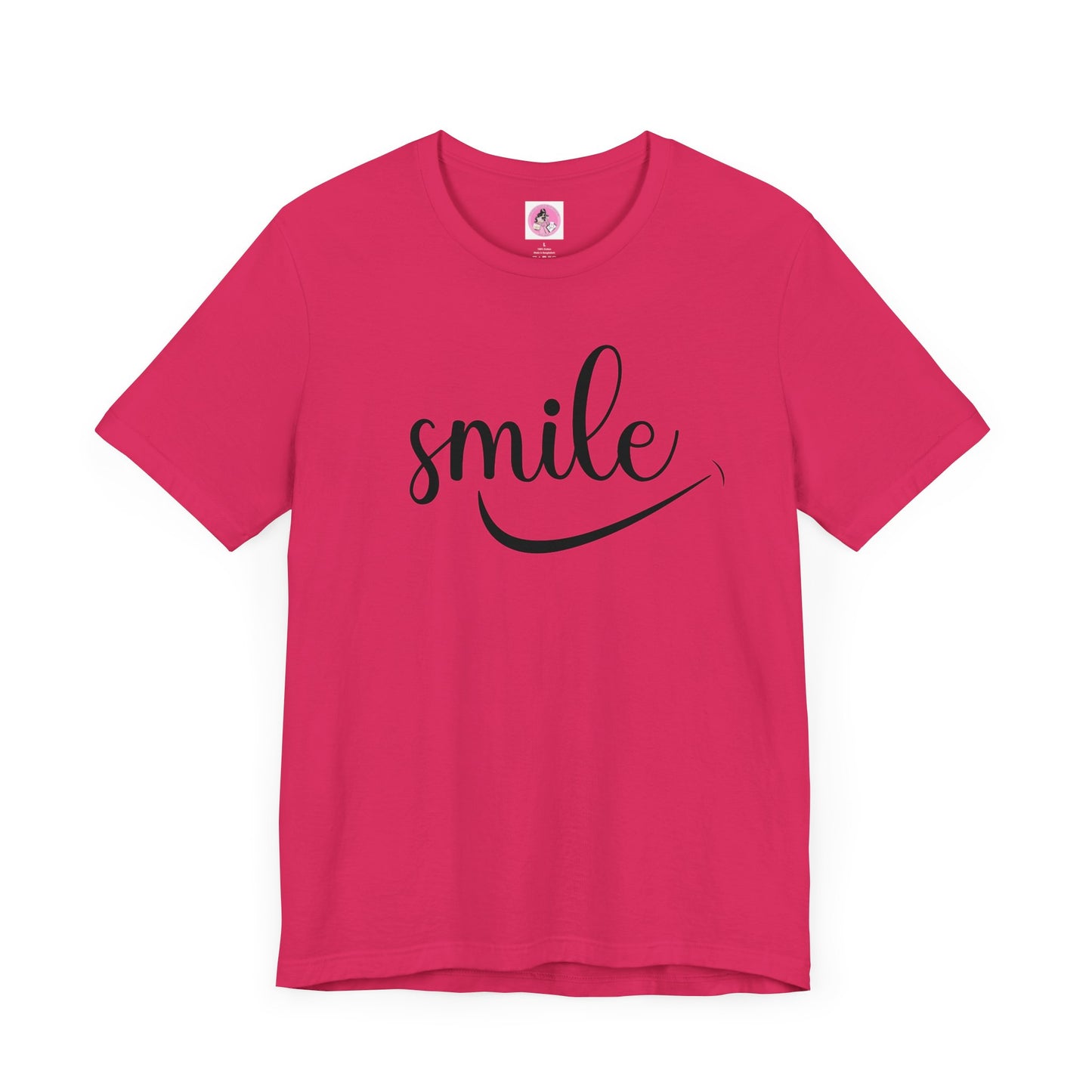 Smile Unisex Jersey Short Sleeve Tee (Place Holder)