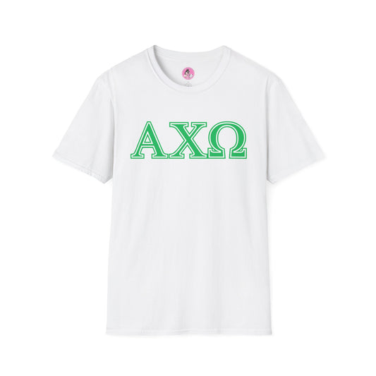 "Alpha Chi Omega" Greek Softstyle T-Shirt