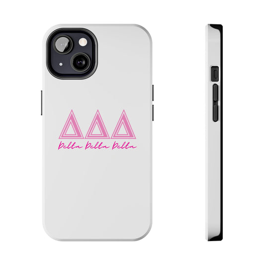 "Tri Delta" Cute Pink Phone Cases