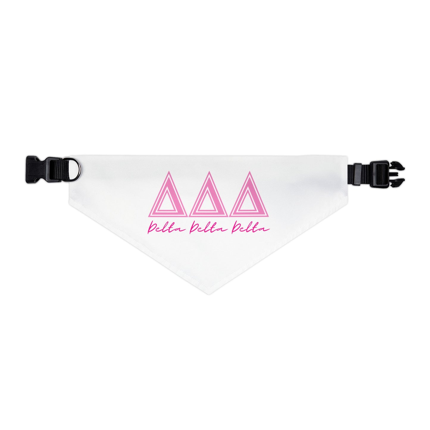 "Tri Delta" Best Friend Pet Bandana Collar Girl