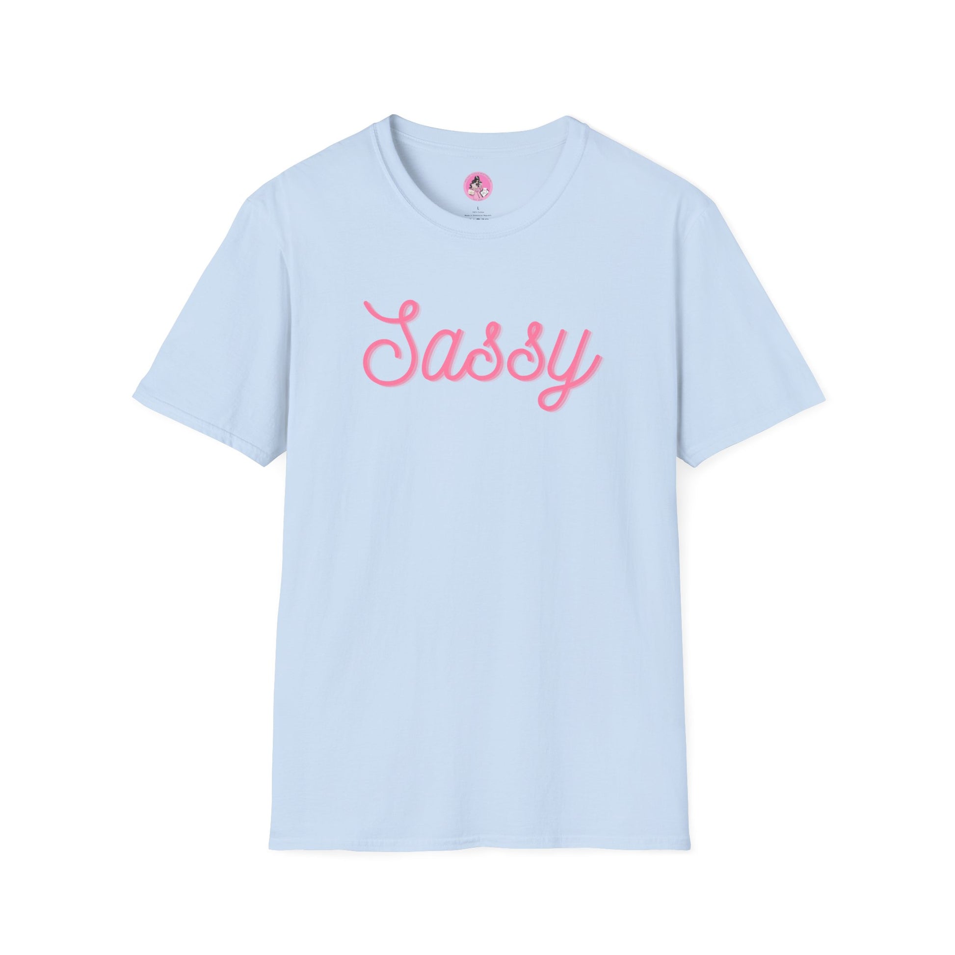 "Sassy" Soft-Style T-shirt. Multiple colors